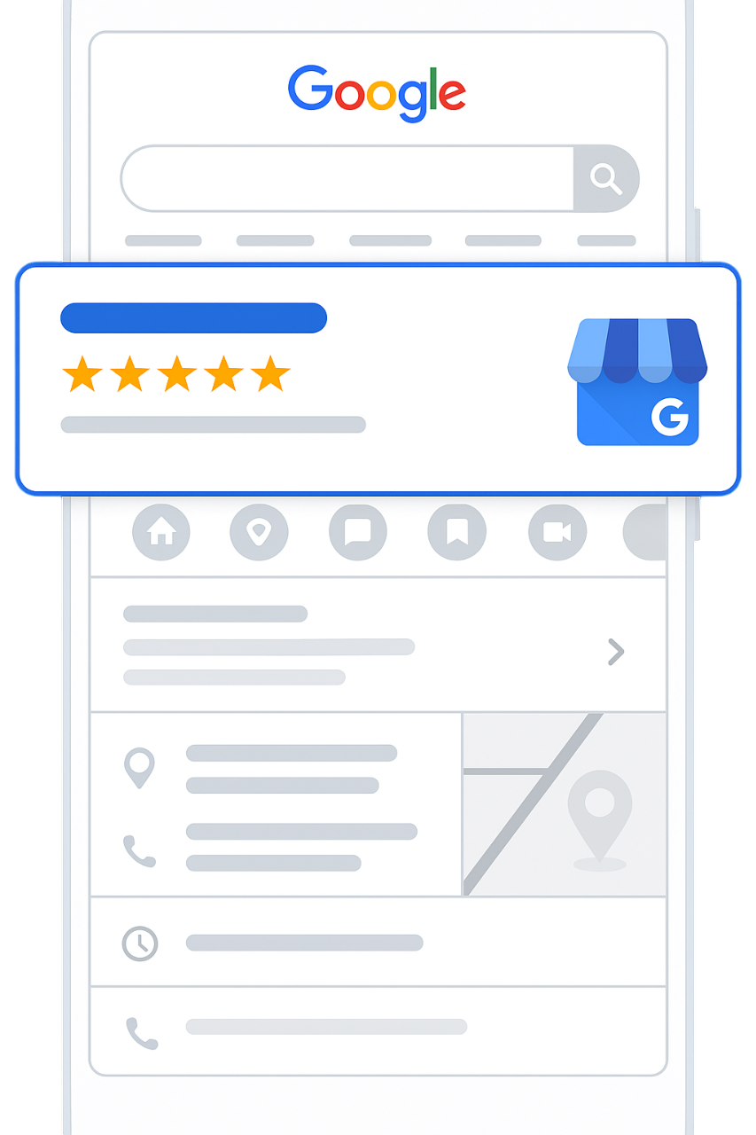 Fiche d’établissement Google scalix